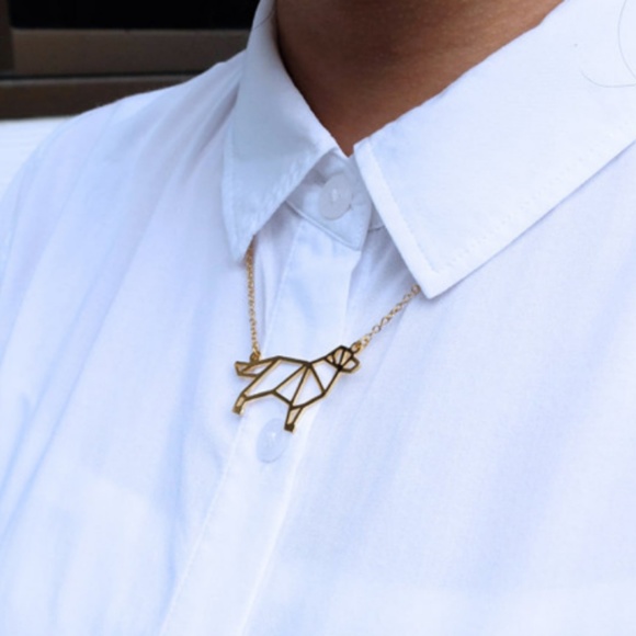 LAST ONE • Geometric Dog Necklace - Picture 4 of 4